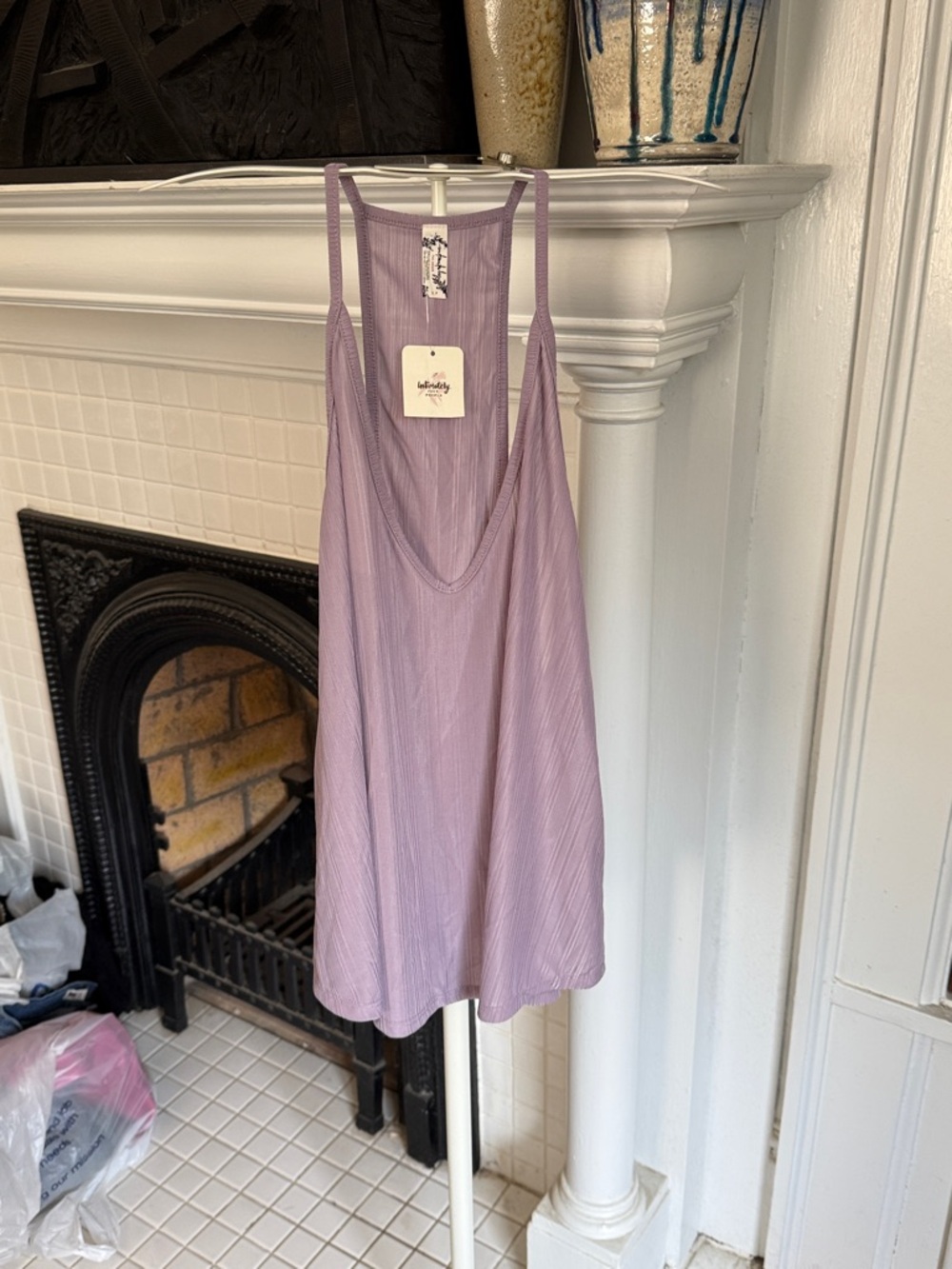 Free People intimately Lilac‎ Slinky Racerback- NWT
